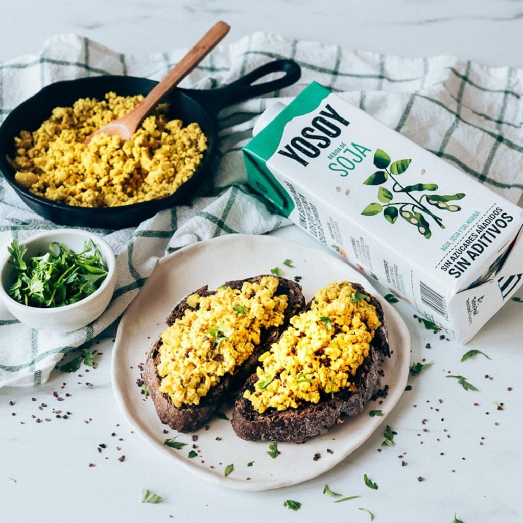 TOFU REVUELTO CON YOSOY SOJA