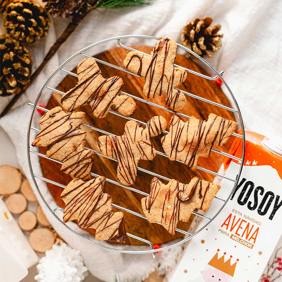 Galletas de avena y chocolate